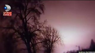 Aparitie bizara intr-un oras din Romania. Fenomenul inexplicabil s-a vazut si in imprejurimi. Asa ceva ar fi aparut si inainte de cutremurul din '77