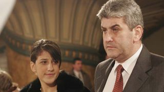 Gabriel Tudor si fiica lui, Ana-Maria