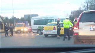 Accident pe Soseaua Pipera. Tot traficul este blocat