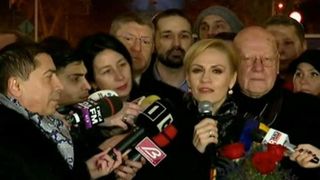 Inaugurare cu scandal la Arcul de Triumf după reabilitare. Constructorul, suparat pe Gabriela Firea. Ce s-a intamplat