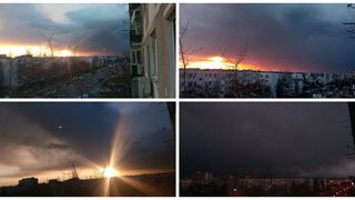 "In doar 10 minute, am trecut de la cer senin la cer negru". Ce s-a vazut pe cer in Drumul Taberei