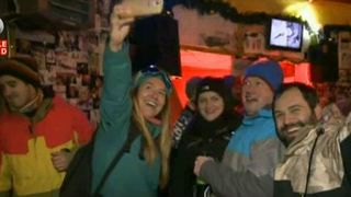 Petrecere pana in zorii zilei. Turistii de la munte s-au distrat din plin in ultima zi din minivacanta de 1 Decembrie