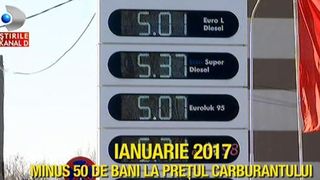 Preturile la carburanti vor scadea in ianuarie. Cui i se datoreaza ieftinirea din 2017