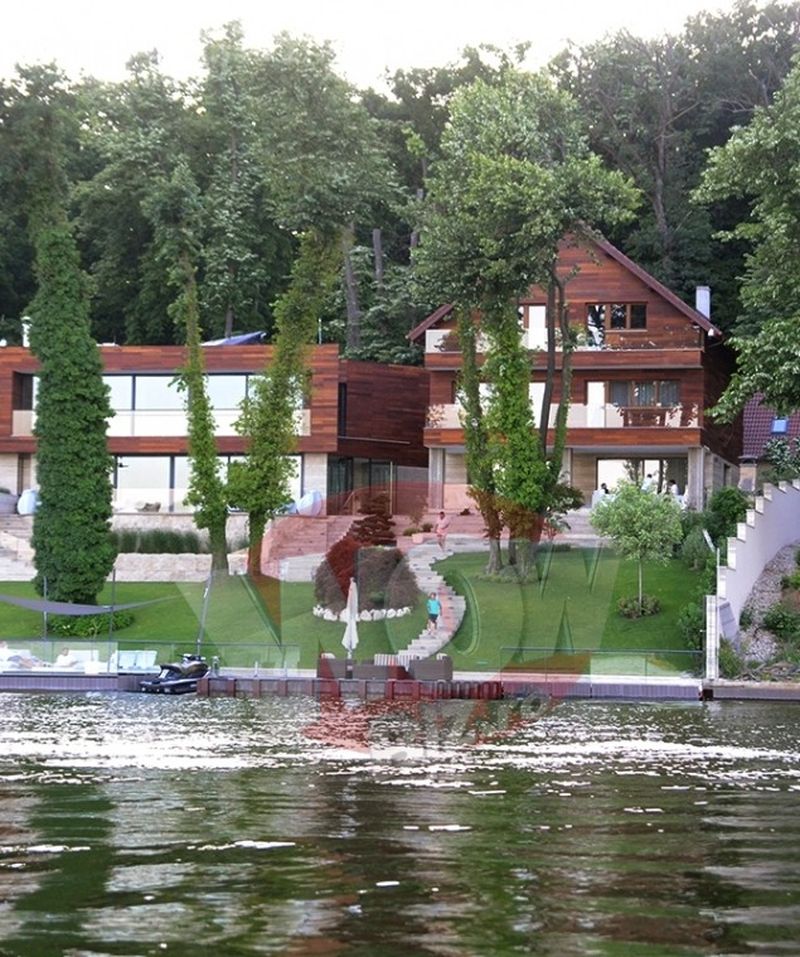 Aceasta este vila pe care Olaroiu o are deja in Snagov