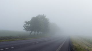 Cod galben de ceata in judetul Sibiu. Vizibilitatea pe Autostrada A1 Sibiu - Deva, sub 100 de metri