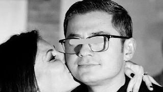 Ilinca, intr-un moment de tandrete cu Mircea Oprescu