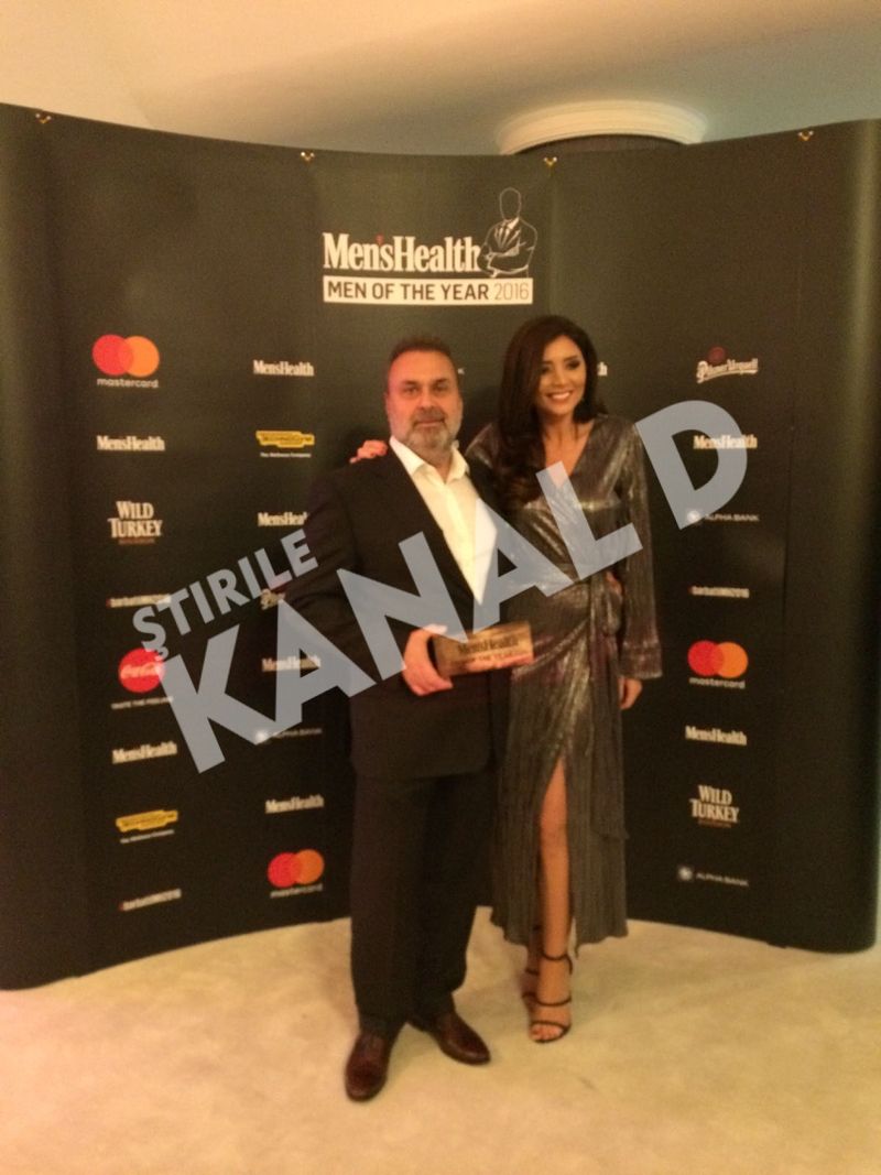 Presedintele Kanal D, dl. Haluk Kurcer, alaturi de prezentatoarea Ilinca Obadescu