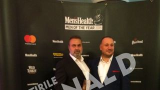 Presedintele Kanal D, dl. Haluk Kurcer impreuna cu dl. Ugur Yesil, general managerul aceluiasi post de televiziune