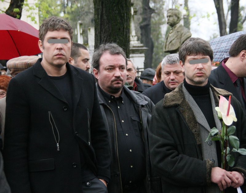 Tudor (stanga) si Matei, copiii lui Sabin Balasa