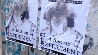 Cine a vrut sa-l distruga pe doctorul Burnei? Afise care prezentau "experimentele pe copii saraci" ale celebrului chirurg au impanzit Bucurestiul! Dupa doar cateva ore, au fost rupte