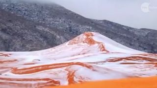 A nins in desertul Sahara, pentru prima data din 1979