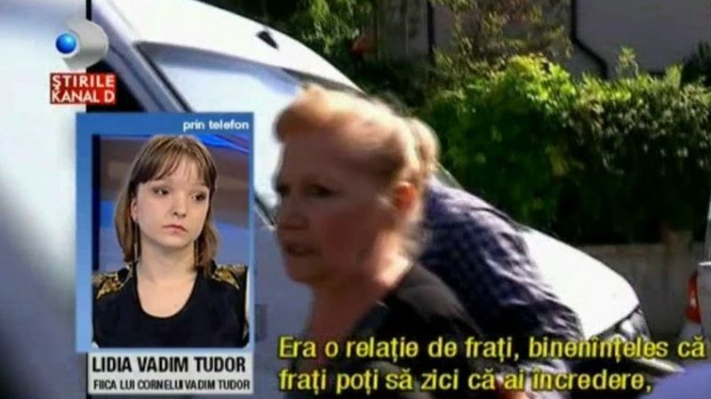 Lidia Samson, sora lui Vadim, care a devenit proprietara imobilului