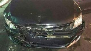 Accidentul care a uimit pe toata lumea. Marian Godina a publicat cateva fotografii surprinzatoare