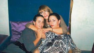 Fiicele lui Dinu Patriciu, alaturi de mama lor