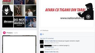 Pe contul de Facebook cu numele fiului noii ministre apar mesaje rasiste