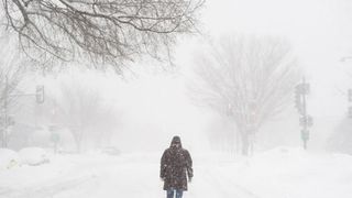 Codul galben de viscol a fost prelungit pana luni dimineata