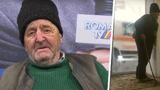 Ce s-a intamplat cu batranelul din Roman care a strigat ore in sir pe holul spitalului: &bdquo;Nu mai pot&rdquo;. Dupa incident, a stat in fata institutiei inghetat si neputincios, pana cand l-a gasit o femeie