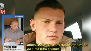 El este "bestia" din Arad care si-a asmutit caine asupra altuia lipsit de aparare! Acum risca puscaria