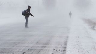 Cod portocaliu de viscol in sapte judete din estul si sud-estul tarii. Capitala si alte 11 judete, sub avetizare de cod galben
