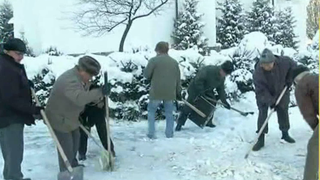 Cum sa dati corect la lopata si sa evitati durerile de spate. Medic: "Miscare este usor vicioasa, poate sa genereze o hernie de disc"