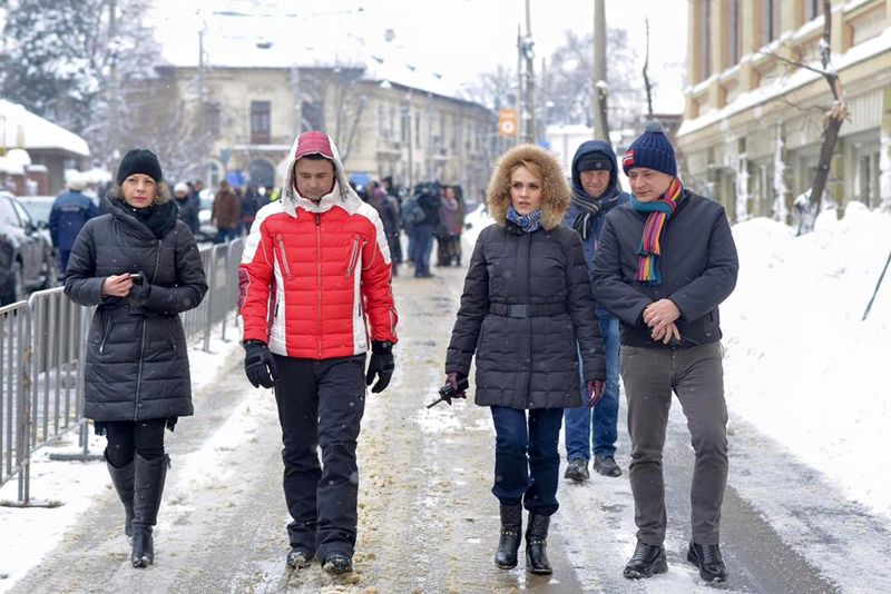 Gabriela Firea, alaturi de primarul sectorului 5, Daniel Florea