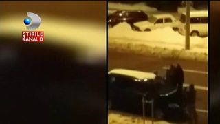 Scene uimitoare in Baia Mare. Trei politisti sub acoperire incearca sa opreasca doi soti. Totul s-a transformat intr-un scandal monstru