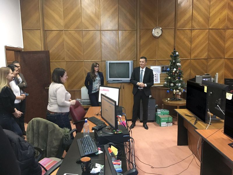 Sorin Grindeanu le-a facut o vizita neanuntata consilierilor