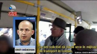Scandal monstru. Trei hoti de buzunare, prinsi intr-un autobuz au fost dati jos de controlori. Totul s-a transformat intr-o scena de groaza
