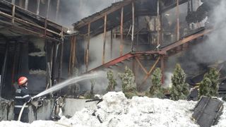 Clubul Bamboo a fost devastat de incendiu