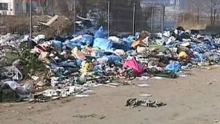 Munti de gunoaie, in Floresti. Comuna de langa Cluj-Napoca este sufocata de deseuri