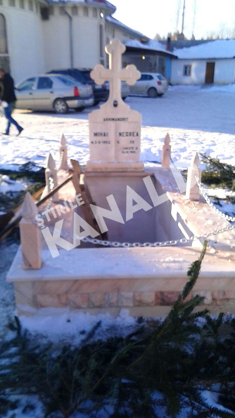 Aici va fi inmormantat Parintele Mihai Negrea