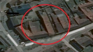 Casa deputatului Heius, vazuta din satelit