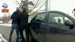 Christian Sabbagh, scandal monstru in trafic cu un barbat extrem de nervos. Scene incredibile surprinse in apropiere de Kanal D