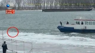 Desi a fost salvata de la inec, femeia care s-a aruncat in Dunare are sanse mici sa supravietuiasca pentru ca a baut motorina inainte sa sara in apa