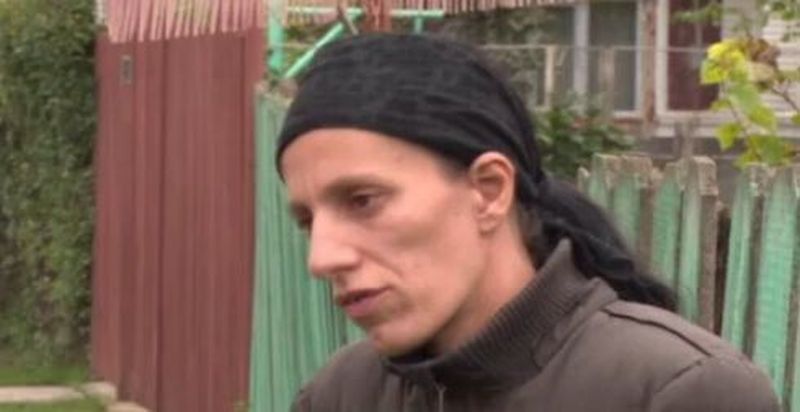 Elena Gheroghe, la inmormantarea baiatului ei