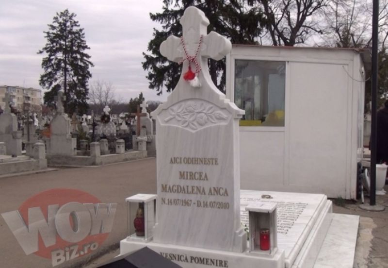 Madalina Manole este ingropata in cimitirul din Ploiesti