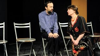 Gyuri Pascu si Daniela, fosta sa sotie, au fost parteneri pe scena de teatru