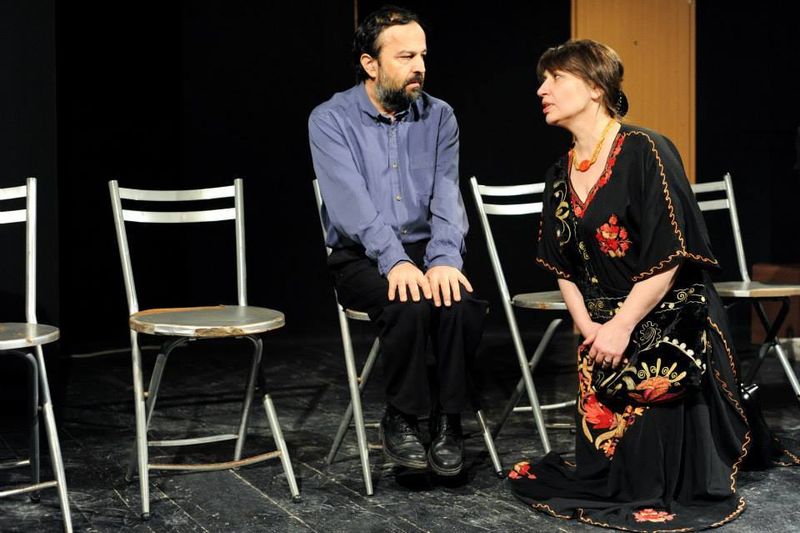 Gyuri Pascu si Daniela, fosta sa sotie, au fost parteneri pe scena de teatru