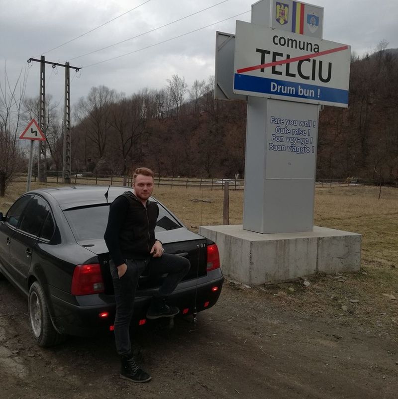 Sorin Muresan era mandru de masina sa