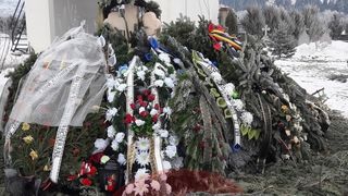 Asa arata mormantul parintelui la o saptamana de la inmormantare