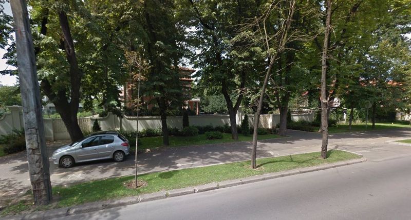 Aceasta este fosta resedinta a ambasadorului Statelor Unite la Bucuresti