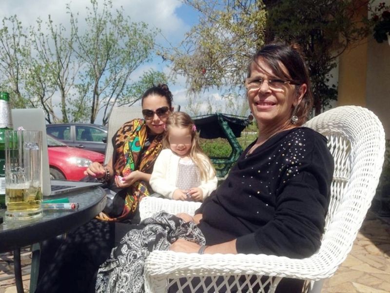 Sabina Patriciu (sotia numarul 2) si Ana, fata cea mare a miliardarului