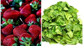 Clasamentul fructelor si legumelor care contin cea mai mare cantitate de pesticide. Capsunele si spanacul sunt in top