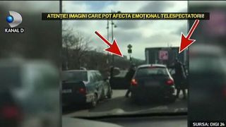 Bataie crunta in mijlocul unui bulevard din Capitala. Un sofer a fost snopit in bataie de doi barbati care au coborat dintr-o masina cu numere de Bulgaria