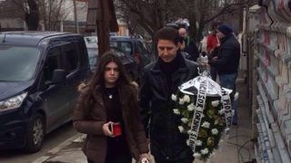 Fiica lui Aurelian Preda, la capataiul Ilenei Ciuculete! Toti au inceput sa planga cand au vazut-o intrand in biserica!