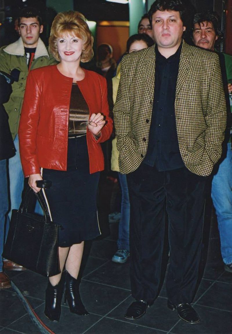 Ileana Ciuculete, alaturi de sotul ei, Cornel Gales