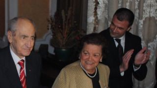 Mircea Ionescu Quintus si sotia sa, in urma cu cativa ani