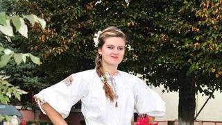 Florina Ciurus a cantat cu Ansamblul Somesul