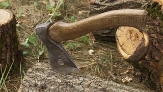 Chirias din Iasi, evacuat cu toporul de catre proprietarul casei. Barbatul a avut nevoie de ingrijiri medicale