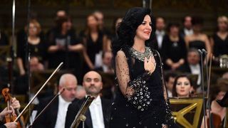Angela Gheorghiua a cantat la gala Andreei Marin